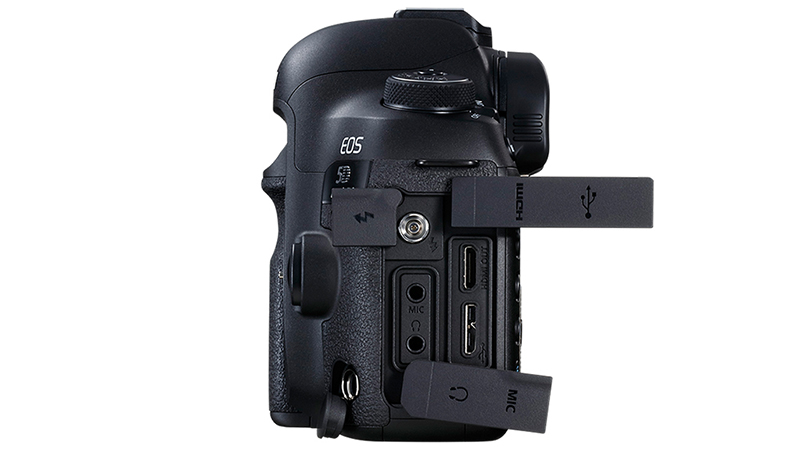 Canon EOS 5D Mark IV Side