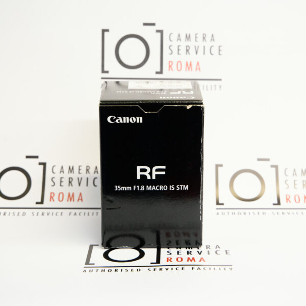 CANON RF 35MM F1.8 MACRO IS STM scatola