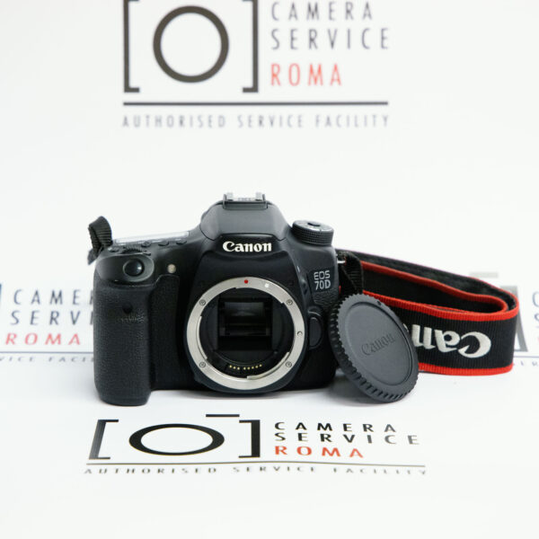 Canon EOS 70d corpo fronte