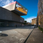 The modern architecture of Rome. Museum of Contemporary Art MAXX