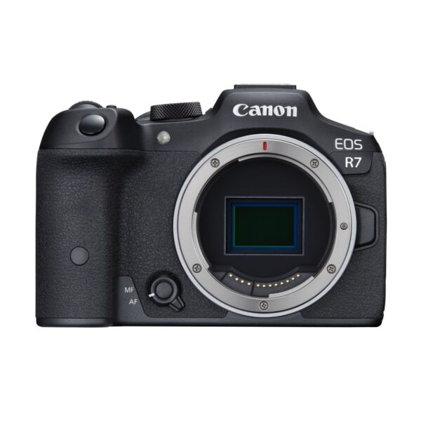 Canon EOS R7 front body