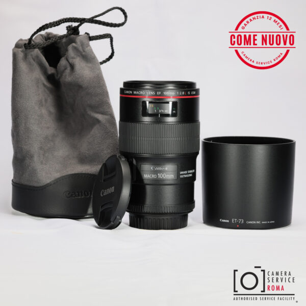 Canon MAcro EF 100mm f2.8L IS USM usato globale