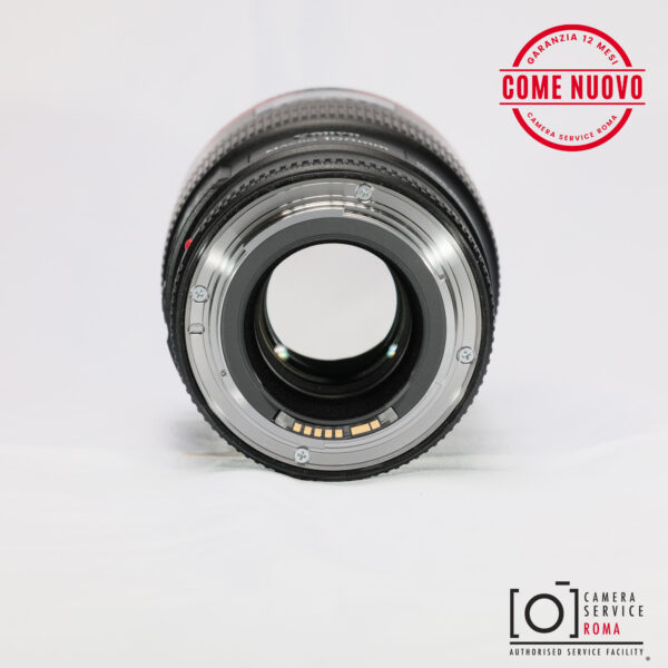 Canon MAcro EF 100mm f2.8L IS USM usato lente posteriore