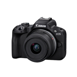 Canon EOS R50 black slant + 18-45mm