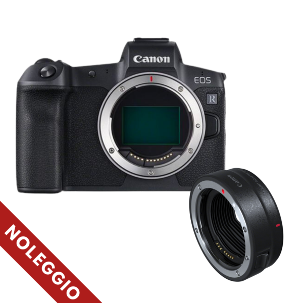 Noleggio Canon EOS R + adattatore EF-EOS R