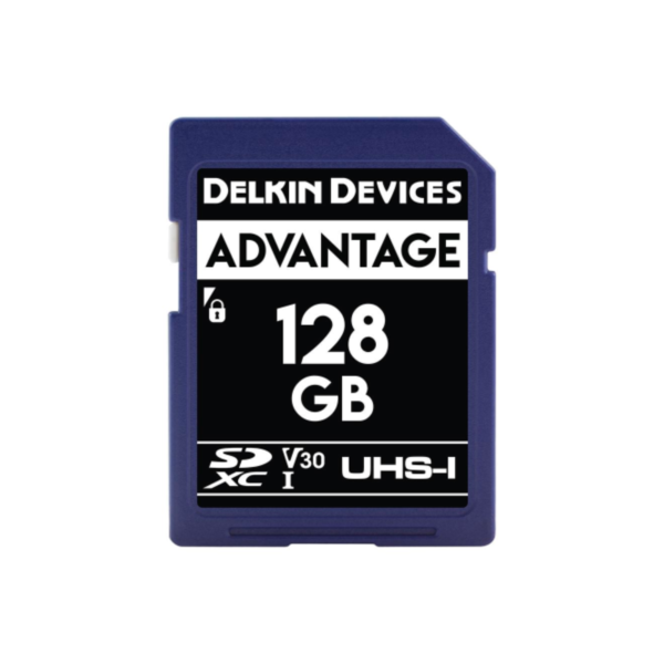 SD Delkin Devices Advantage Classe 10 V30 128GB